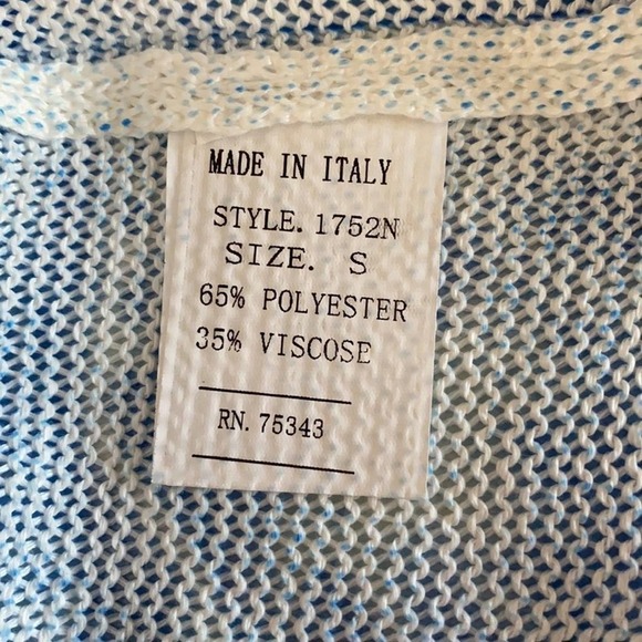 LUISA RICCI Short Dolman Sleeve Bateau Neck Sweater - Picture 4 of 4